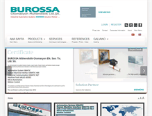 Tablet Screenshot of burossa.com